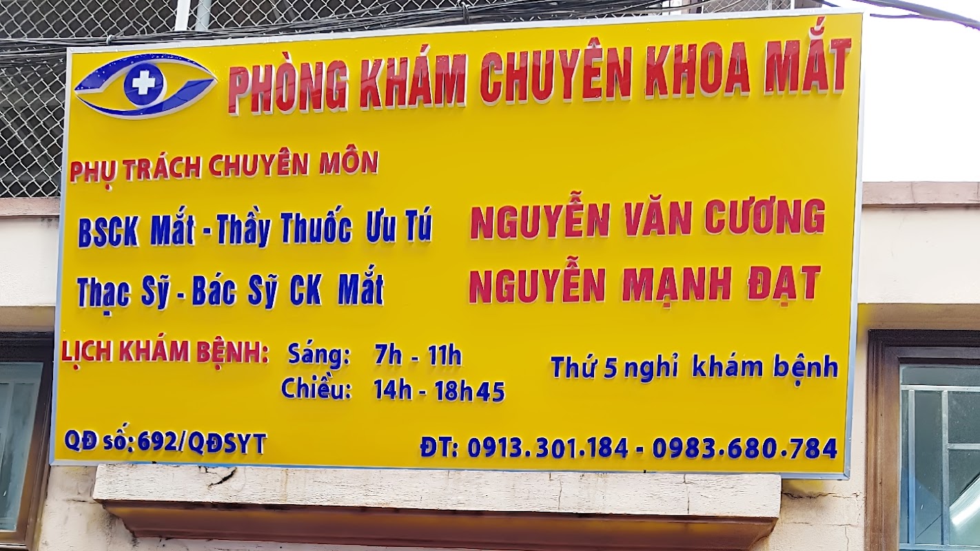 Phòng khám Mắt Bác Sĩ Cương