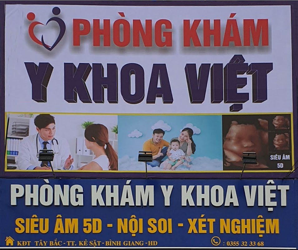 Phòng Khám Y Khoa Việt – Hệ thống phòng khám đa khoa và chuyên khoa, Siêu âm 5D, Sàng lọc dị tật thai NIPT, Xét nghiệm tổng quát – Khám sản phụ khoa, Nam khoa, Hiếm muộn. Hiệu quả – uy tín tại Hải Dương