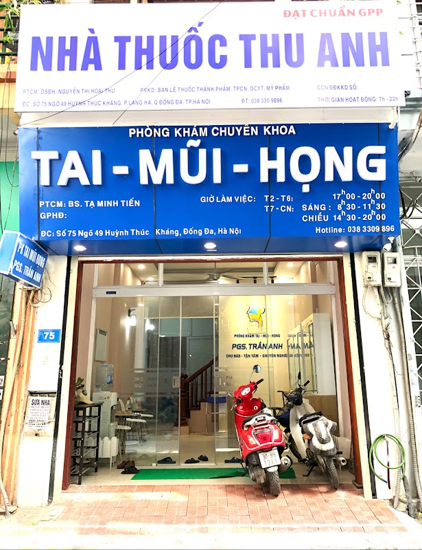 Phòng khám Tai Mũi Họng PGS Trần Anh (ENT Clinic)