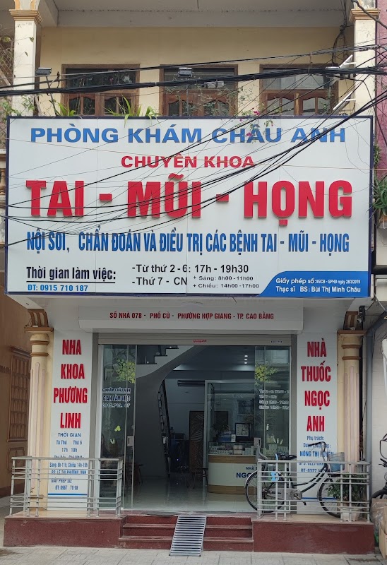 Phòng khám tai mũi họng Châu Anh