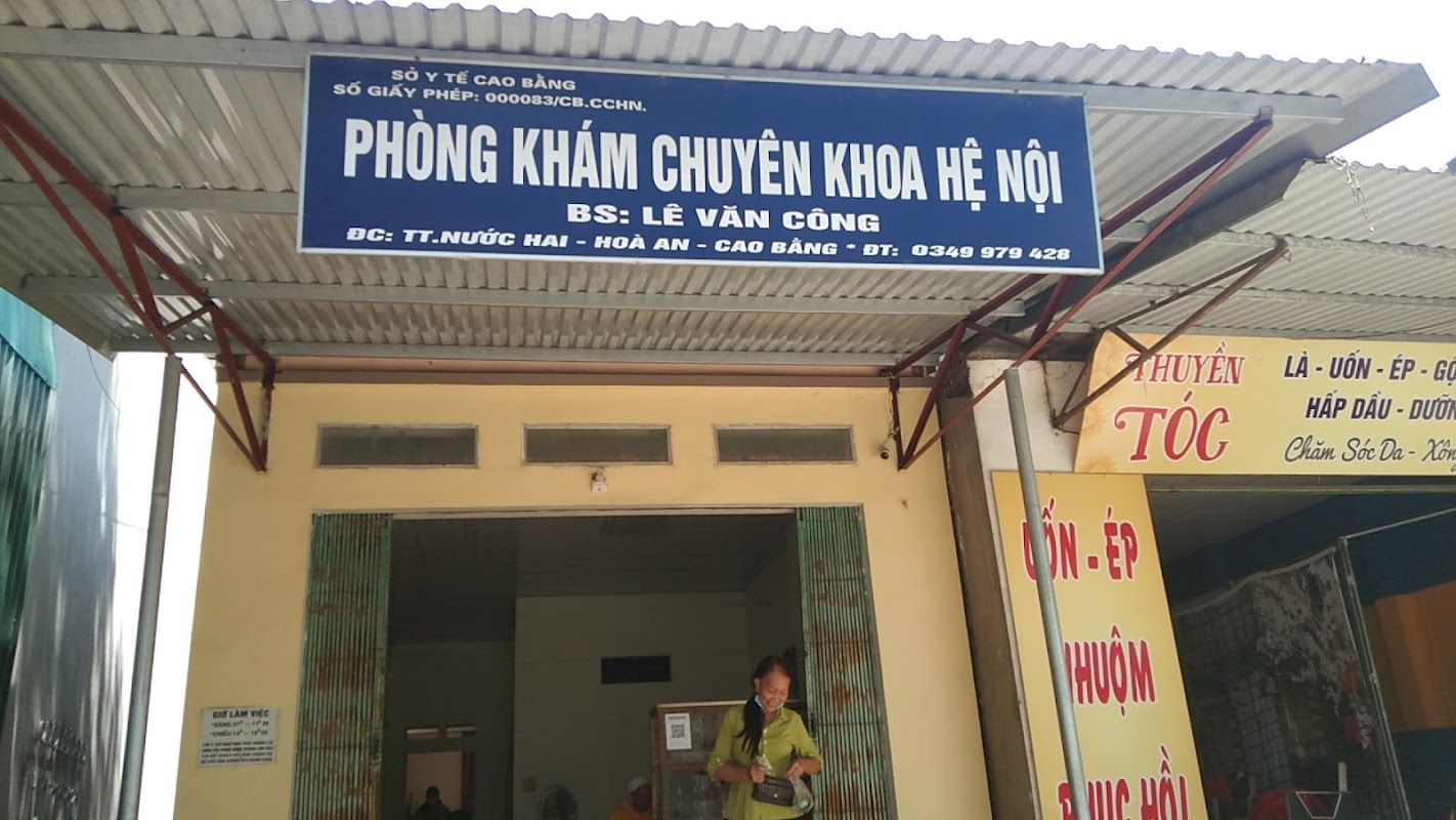 Phòng Khám Chuyên Khoa Hệ Nội BS:Lê Văn Công