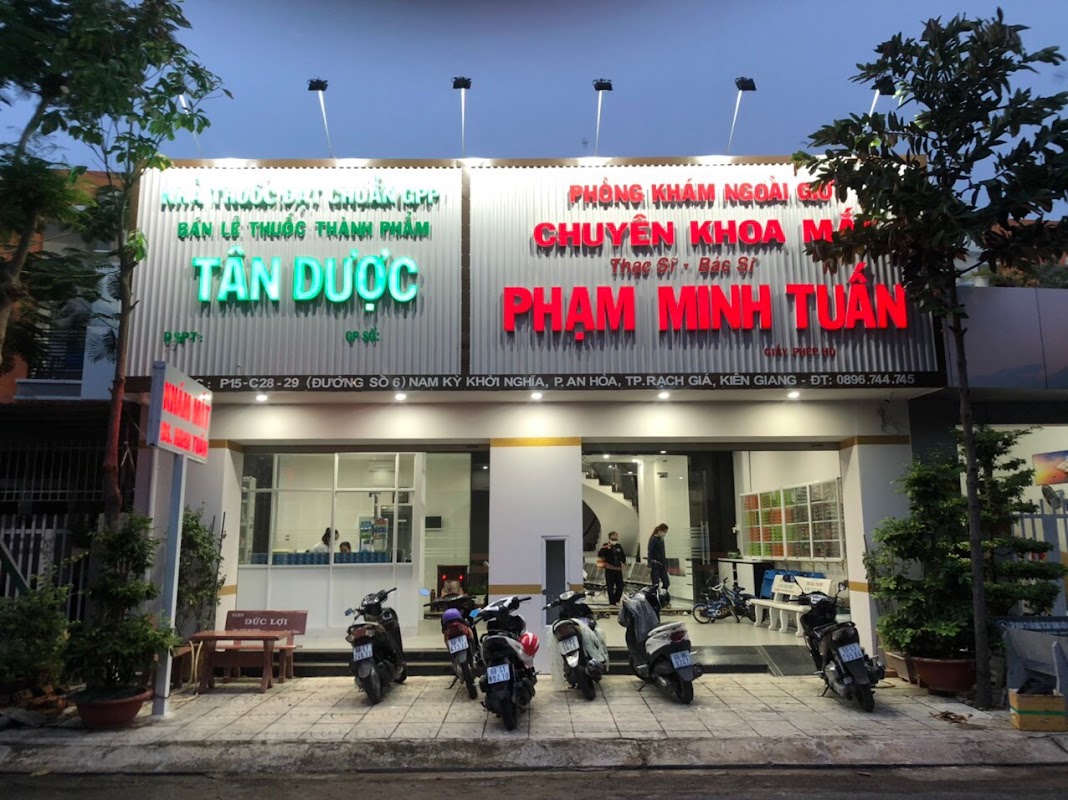 PHÒNG KHÁM MẮT THẠC SĨ – BÁC SĨ PHẠM MINH TUẤN – Chuyên điều trị tất cả các bệnh về mắt uy tín chất lượng tốt nhất Kiên Giang