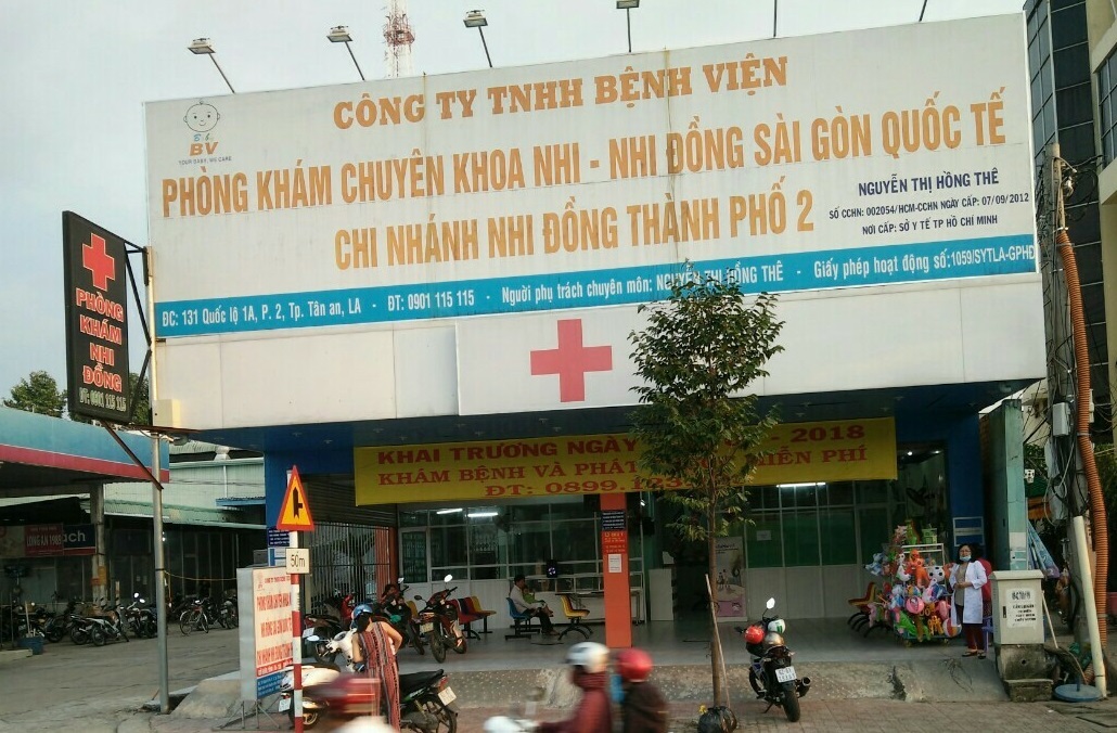 Phòng Khám Chuyên Khoa Nhi – Nhi Đồng Sài Gòn Quốc tế