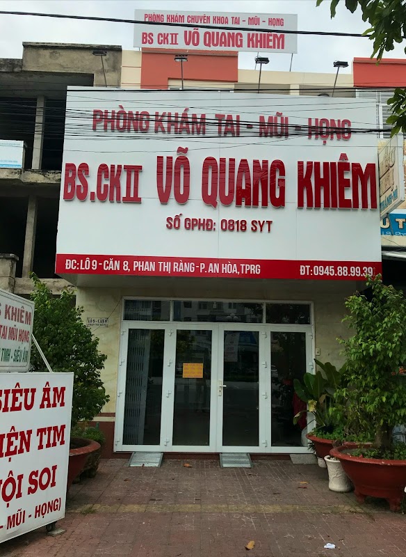 Phòng khám tai mũi họng BSCK2 Võ Quang Khiêm