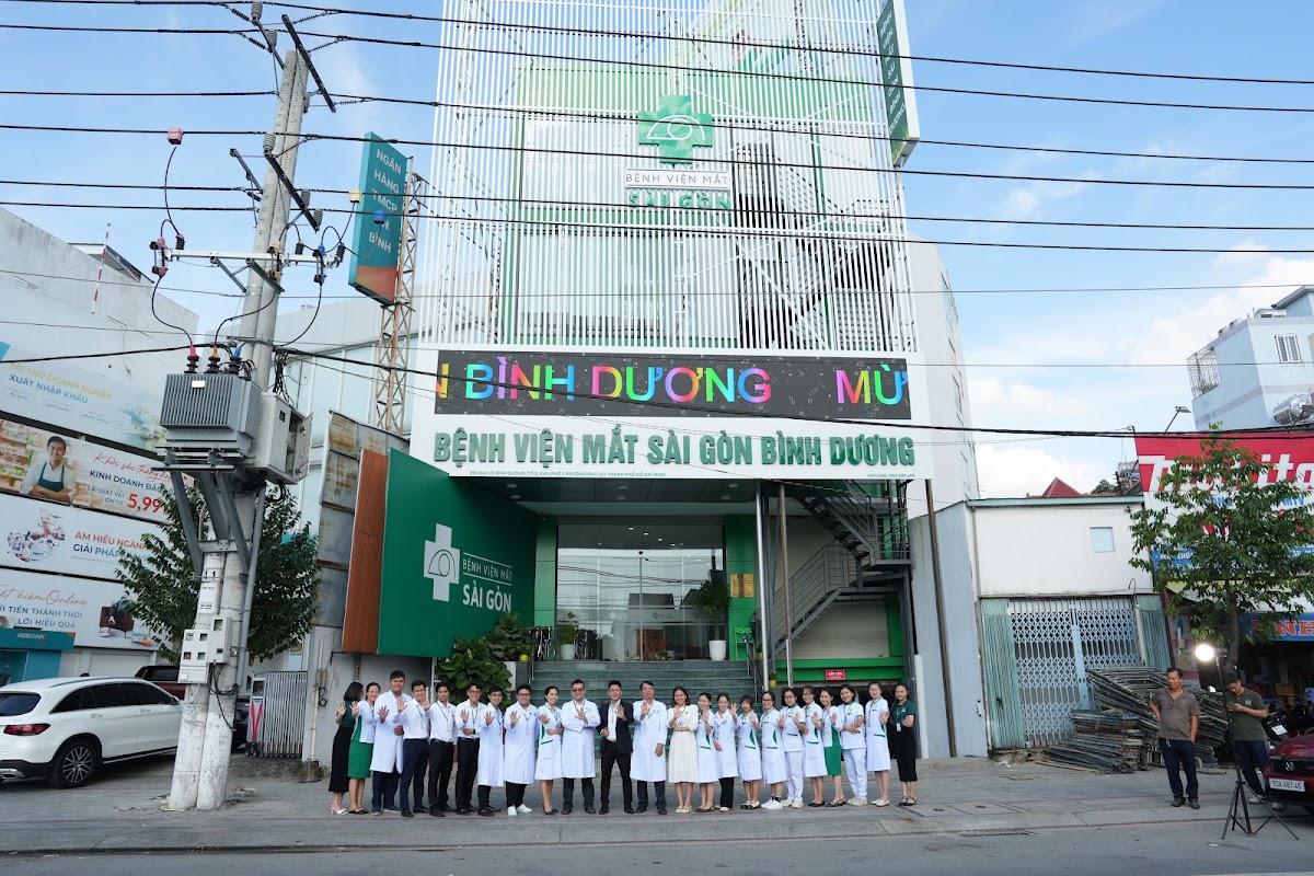 BỆNH VIỆN MẮT SÀI GÒN BÌNH DƯƠNG