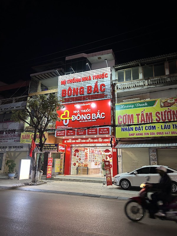 Nhà thuốc Đông Bắc- 99 Minh Cầu- Phan Đình Phùng- Thái Nguyên.