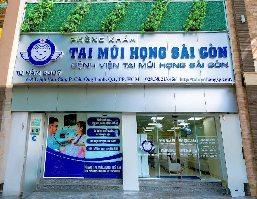 Phòng Khám Chuyên Khoa Tai Mũi Họng Sài Gòn – Thuộc Bệnh viện Tai Mũi Họng Sài Gòn