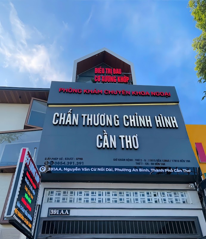 Phòng khám CHẤN THƯƠNG CHỈNH HÌNH CẦN THƠ