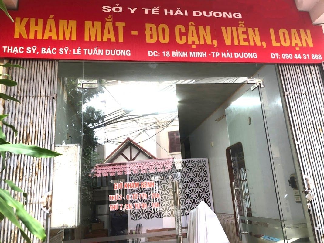 Phòng Khám Chuyên Khoa Mắt Bác Sĩ Dương – Chuyên khám chữa bệnh và làm kính thời thượng