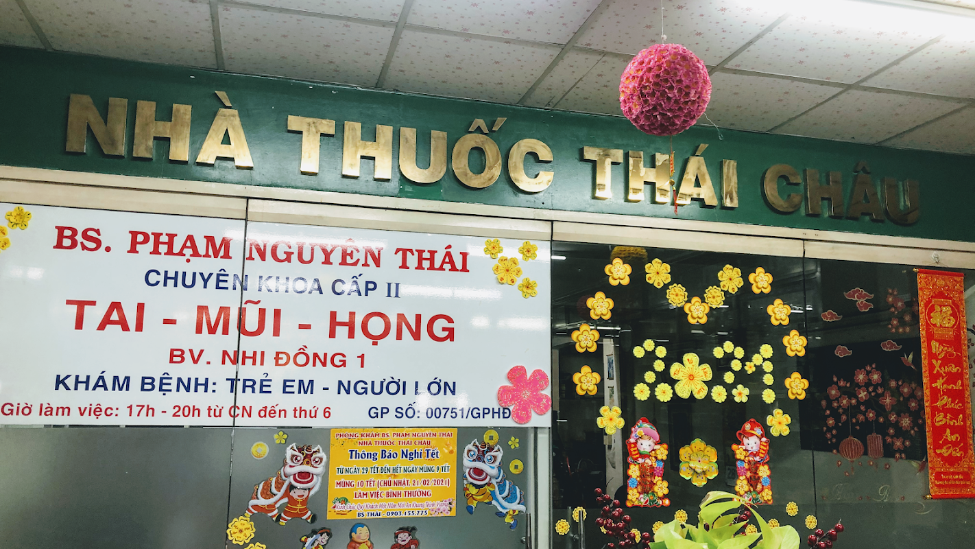 Phòng khám chuyên khoa Nhi – Tai Mũi Họng TPHCM BS CK2 Phạm Nguyên Thái