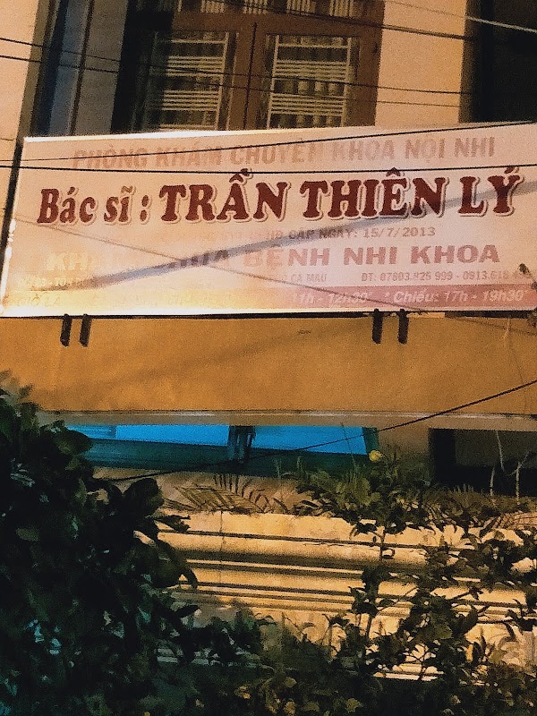 Phòng khám chuyên khoa Nội Nhi Bs Trần Thiên Lý