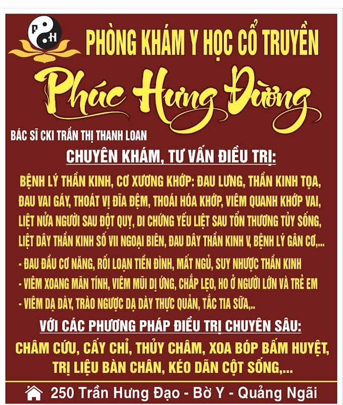 Phòng Khám YHCT Phúc Hưng Đường (BS LOAN)