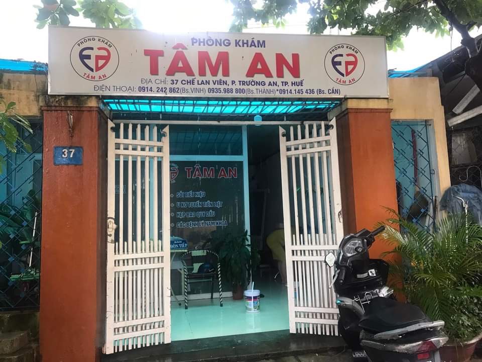 Phòng khám nam khoa uy tín, Khám bệnh nam giới hiệu quả tại Huế, Phòng khám Tâm An Huế
