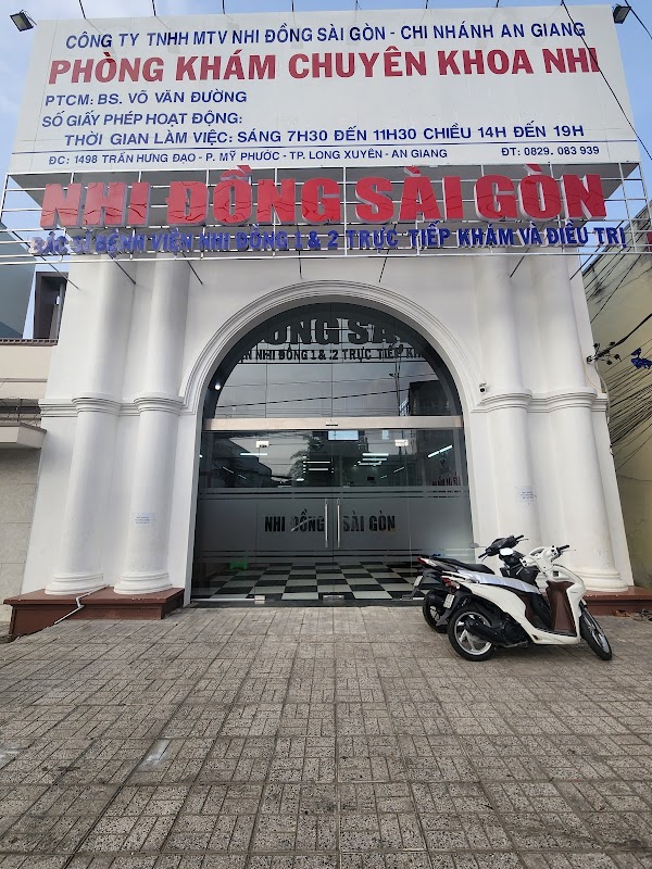 Phòng Khám Nhi Đồng Sài Gòn – Long Xuyên