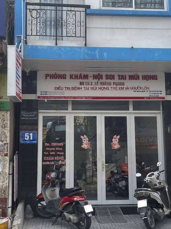 P.Khám Tai Mũi Họng BSCK2 Lê Hoàng Phong