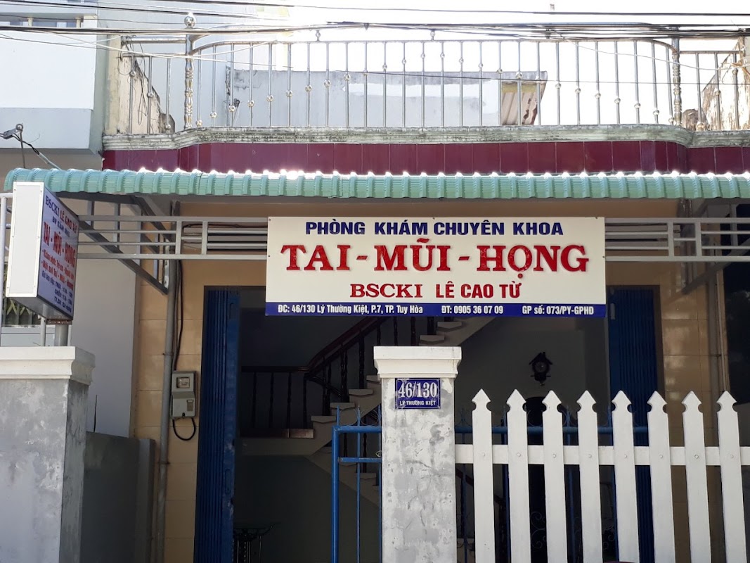 Phòng Khám Chuyên Khoa Nhi – Tai Mũi Họng Phú Yên BSCK1 Lê Cao Từ