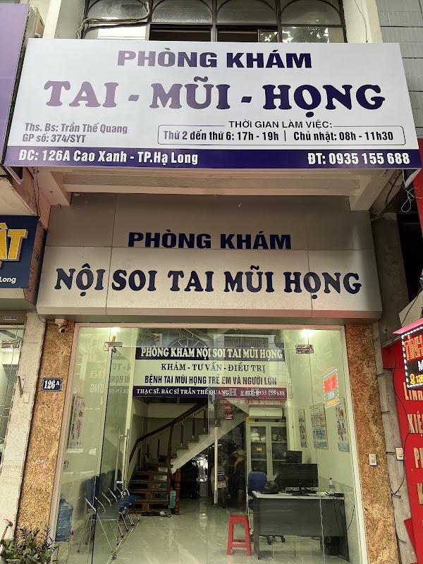 Phòng khám tai mũi họng bác sĩ trần thế quang