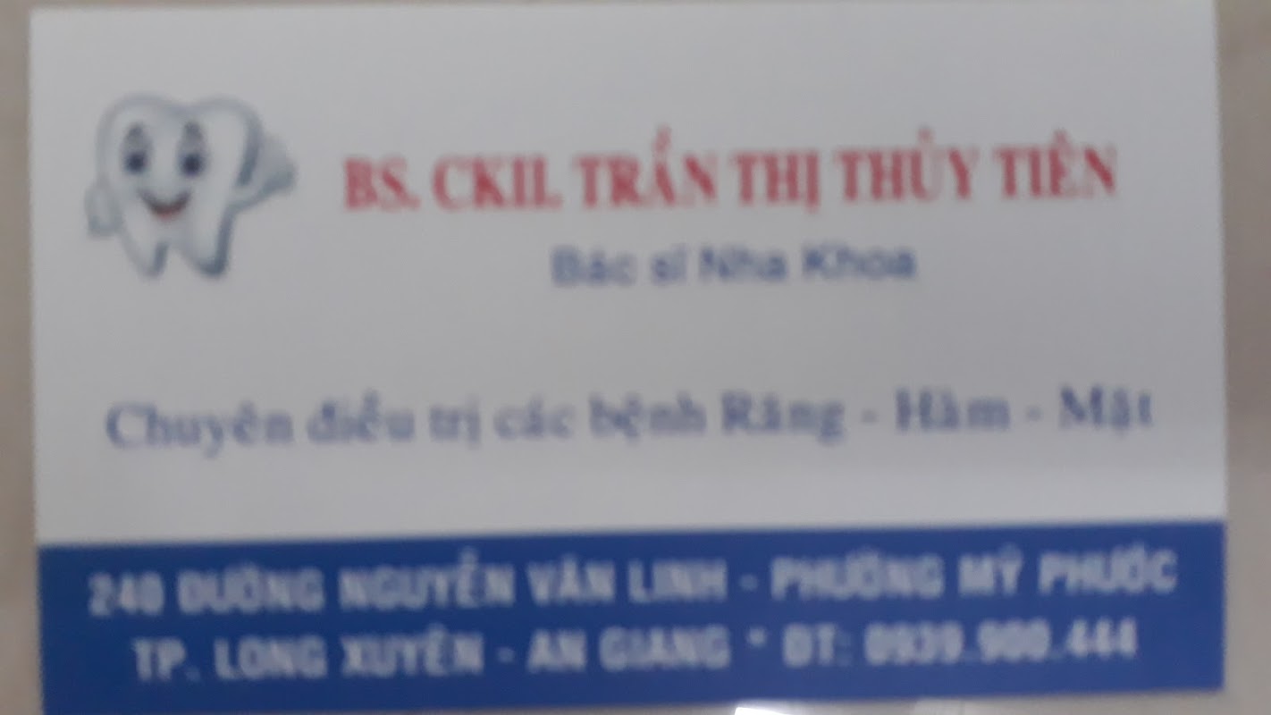 Phòng Khám Răng Hàm Mặt – Bs Thủy Tiên