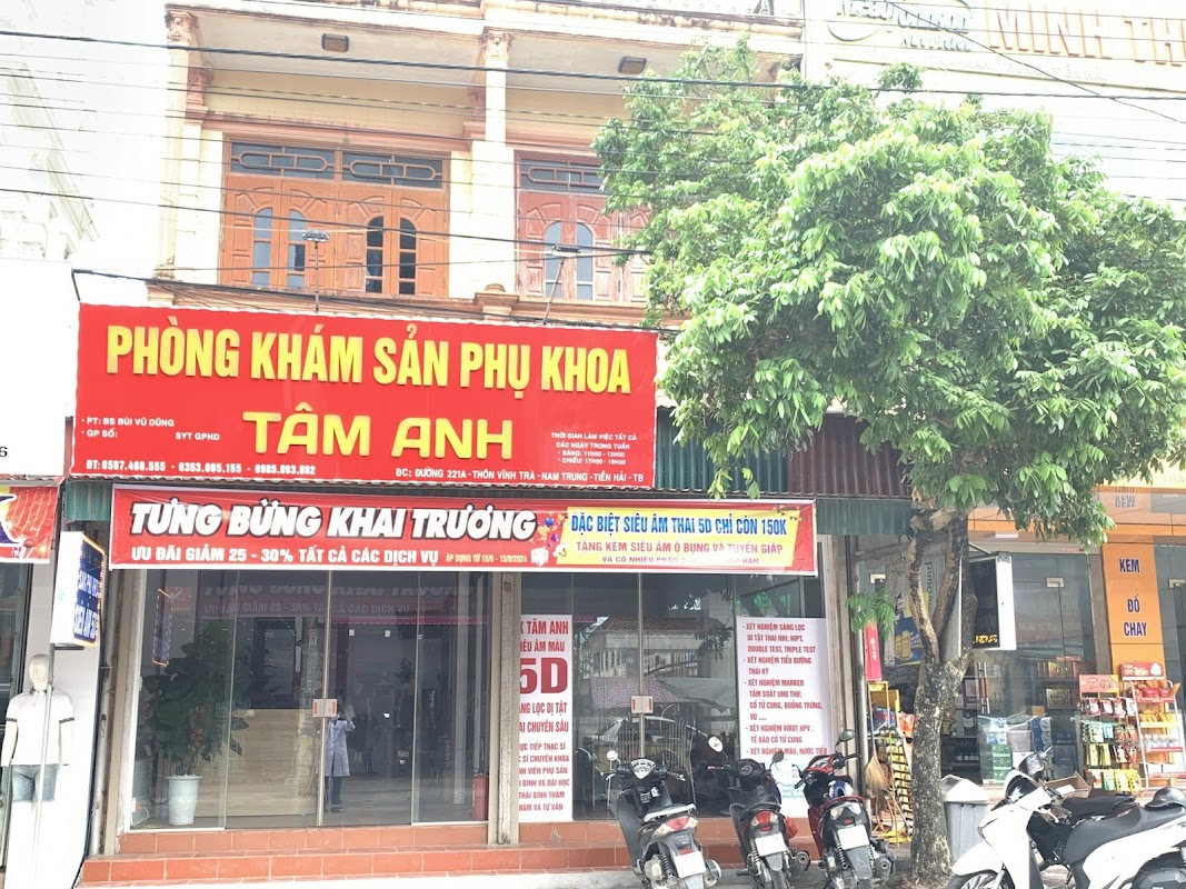 PHÒNG KHÁM SẢN PHỤ KHOA TÂM ANH TIỀN HẢI THÁI BÌNH