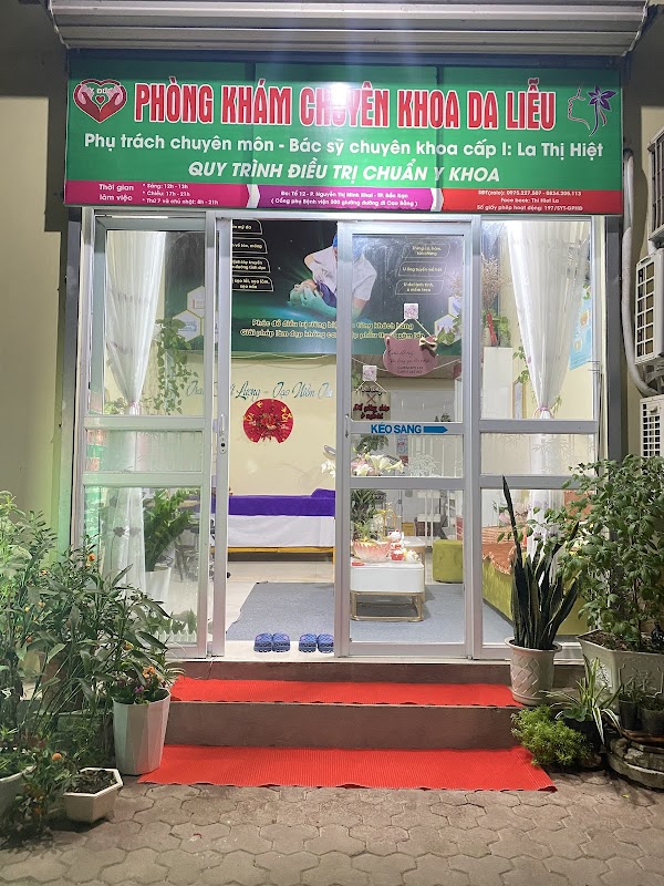 Phòng Khám chuyên khoa Da Liễu Bs Hiệt – Thẩm mỹ da