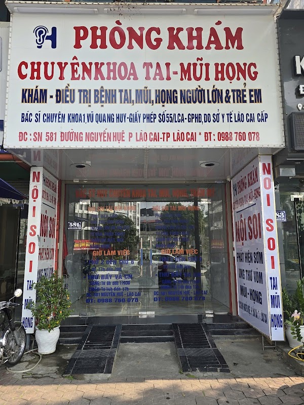 Phòng khám Tai – Mũi – Họng 581- BS Vũ Quang Huy