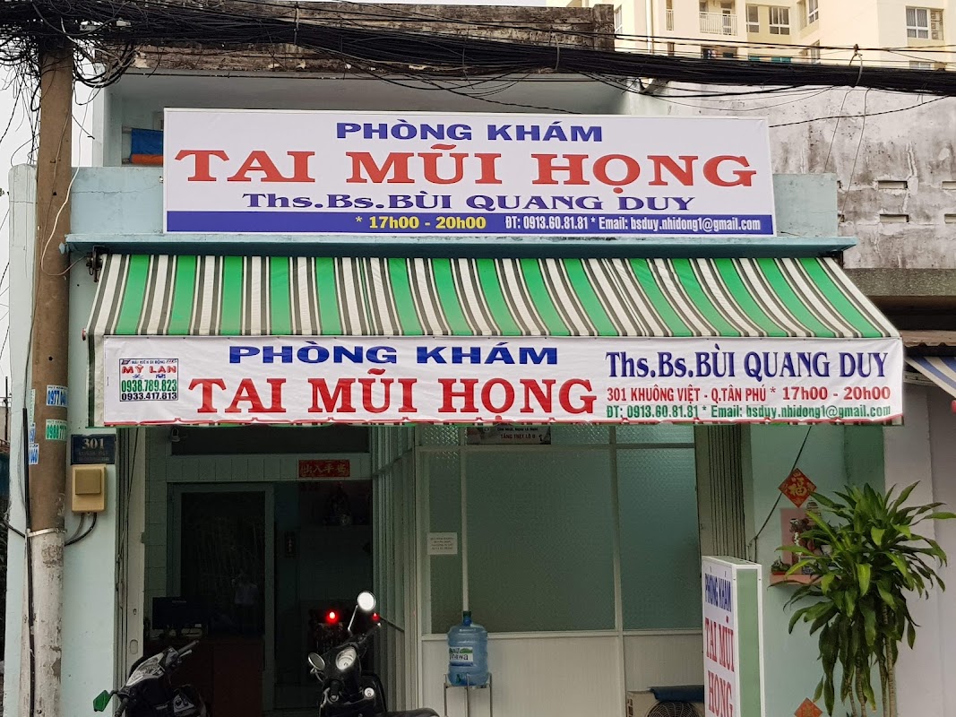 Phòng khám Tai Mũi Họng- Bác sĩ Bùi Quang Duy