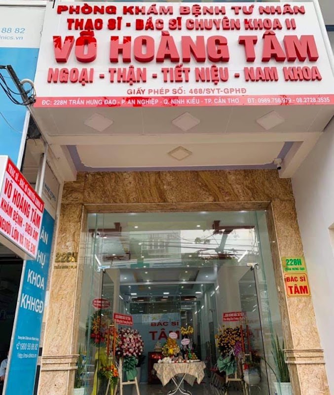 PHÒNG KHÁM NAM KHOA CẦN THƠ – THS. BS CHUYÊN KHOA II. VÕ HOÀNG TÂM