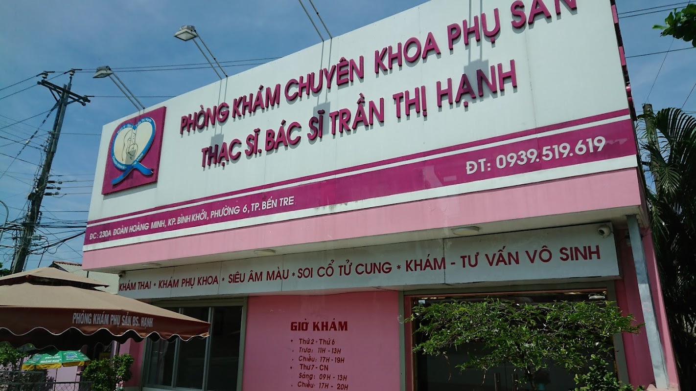 Phòng Khám Sản Phụ Khoa Bs Trần Thị Hạnh