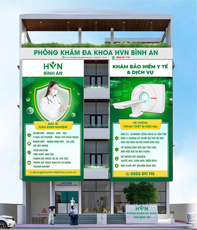 PHÒNG KHÁM ĐA KHOA HVN BÌNH AN