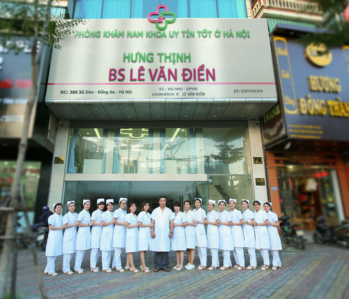 Phòng khám nam khoa uy tín tốt ở Hà Nội – Bác Sĩ Lê Văn Điển