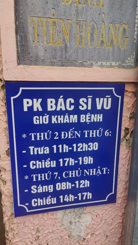 Phòng Khám Da Liễu – Bs Vũ