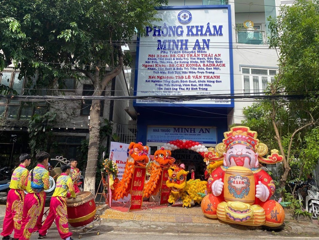 Phòng khám – Nhà thuốc – Xét nghiệm Minh An