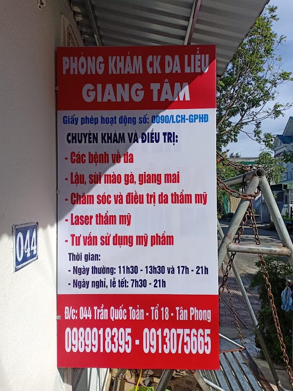 Phòng khám Da liễu Bs Huệ(Giang Tâm)