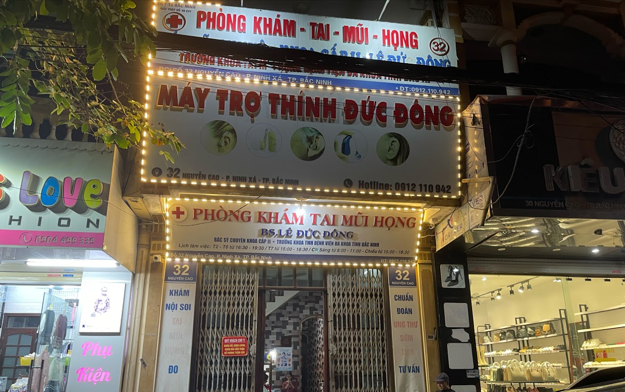 Phòng Khám Tai Mũi Họng – Bs Lê Đức Đông