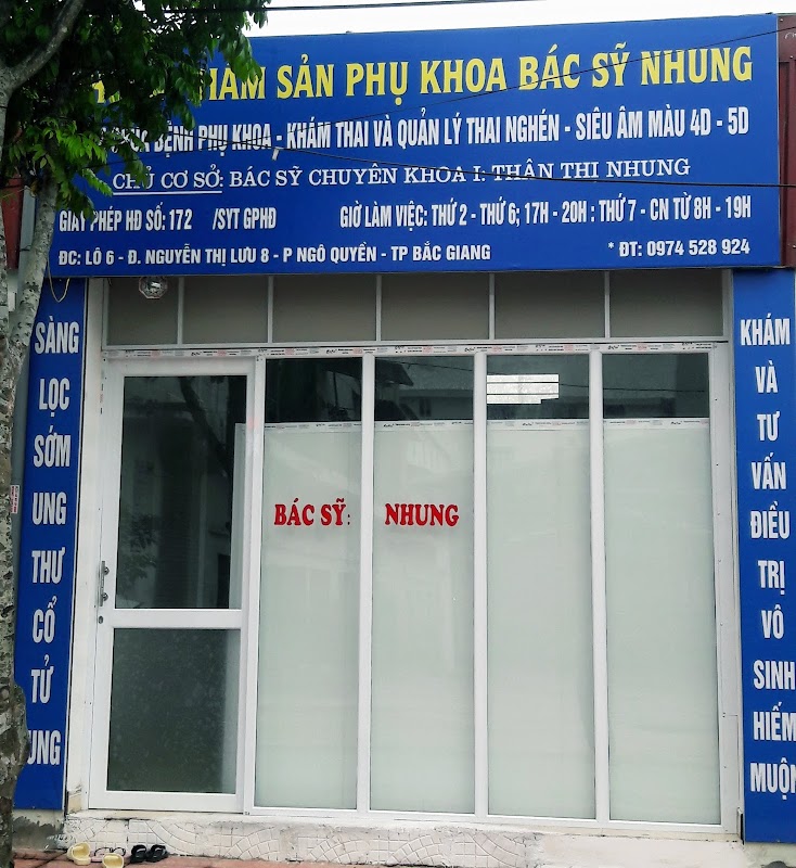 phòng khám sản phụ khoa BsNhung