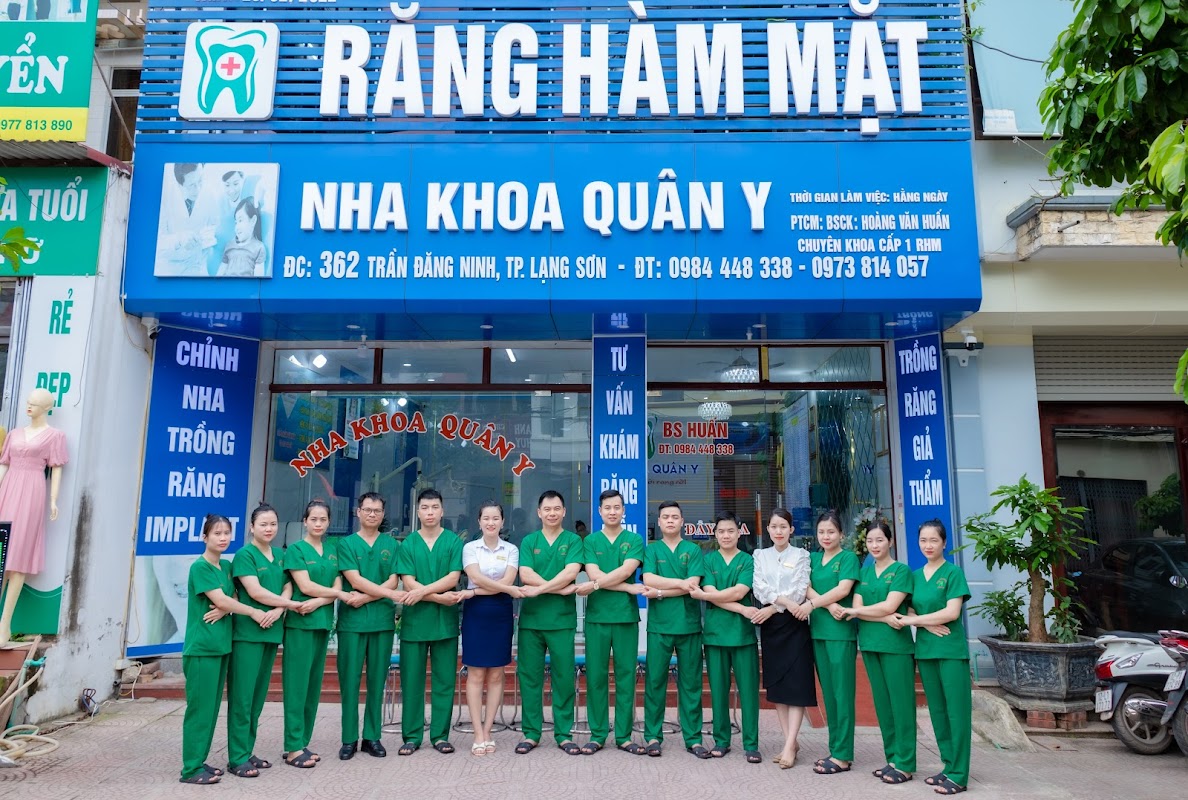 NHA KHOA QUÂN Y – NHA KHOA UY TÍN NHẤT TẠI LẠNG SƠN