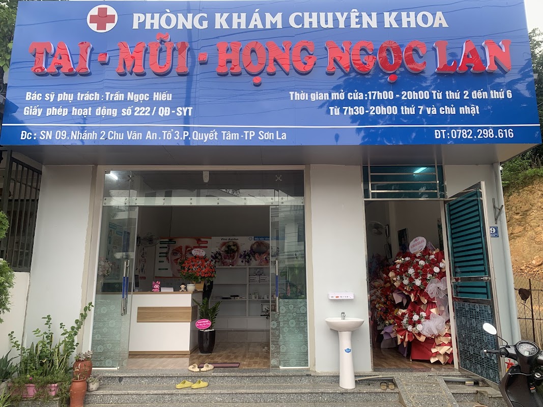 Phòng Khám Tai Mũi Họng Số 09 / Chu Văn An Nhánh 2, Phường Quyết Tâm, Thành Phố Sơn La, Tỉnh Sơn La