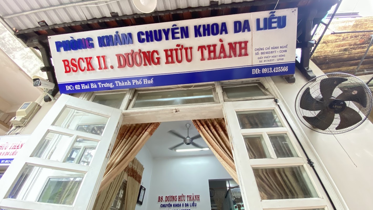 Phòng Khám Da Liễu – BS CK II Dương Hữu Thành