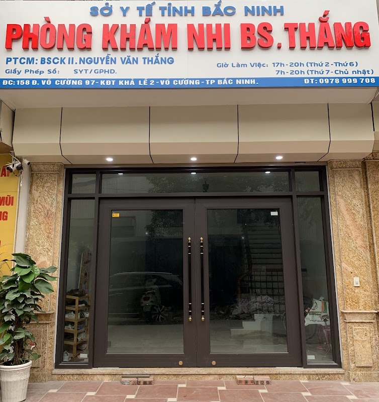 Phòng khám chuyên khoa Nhi Bắc Ninh Bs Thắng