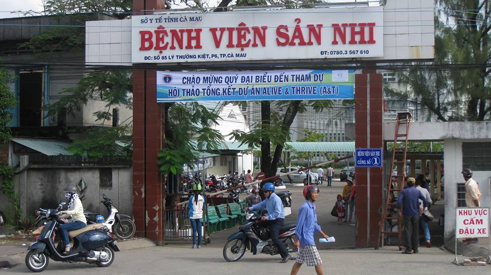Bệnh viện Sản – Nhi Cà Mau