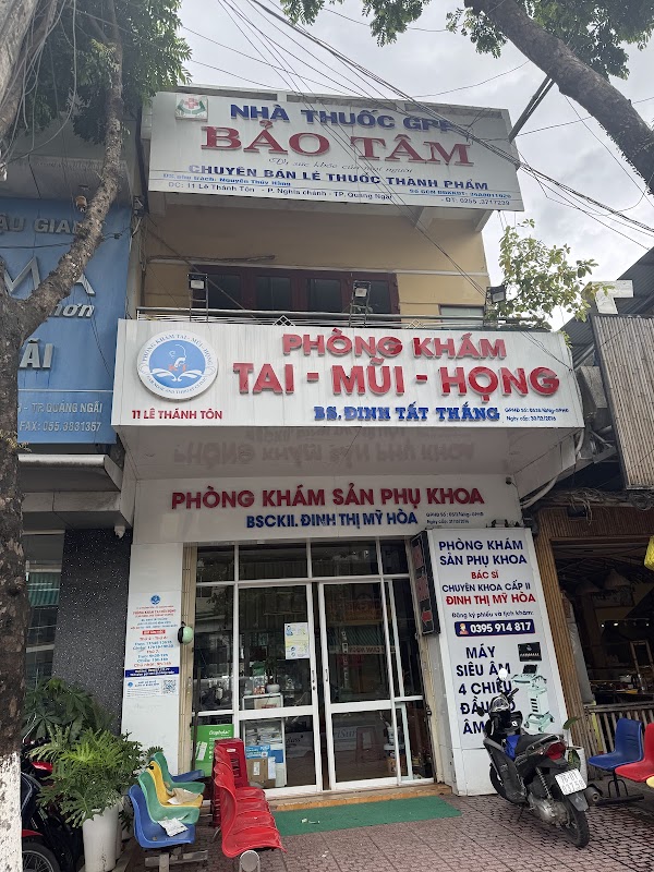 Phòng Khám Tai-Mũi-Họng.BSCKI. Đinh Tấn Kháng. BS. Đinh Tất Thắng (Bác Sĩ Nội Trú Các Bệnh Viện)