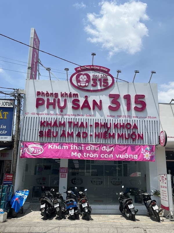 Hệ Thống Phòng Khám Phụ Sản 315 – Sản Phụ Khoa & Tiêm Chủng – Nguyễn Văn Quá – TPHCM